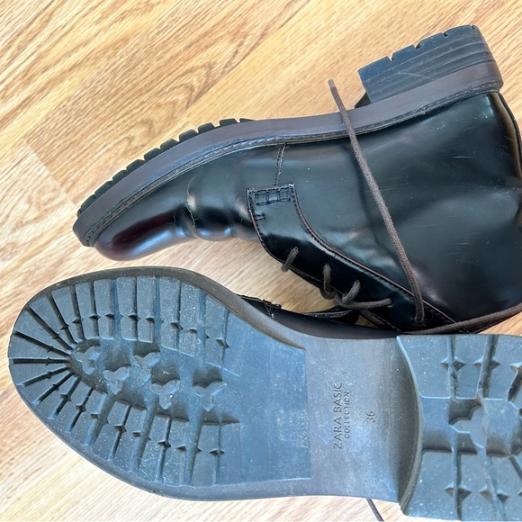 Zara lace up ankle boots - Picture 6 of 6